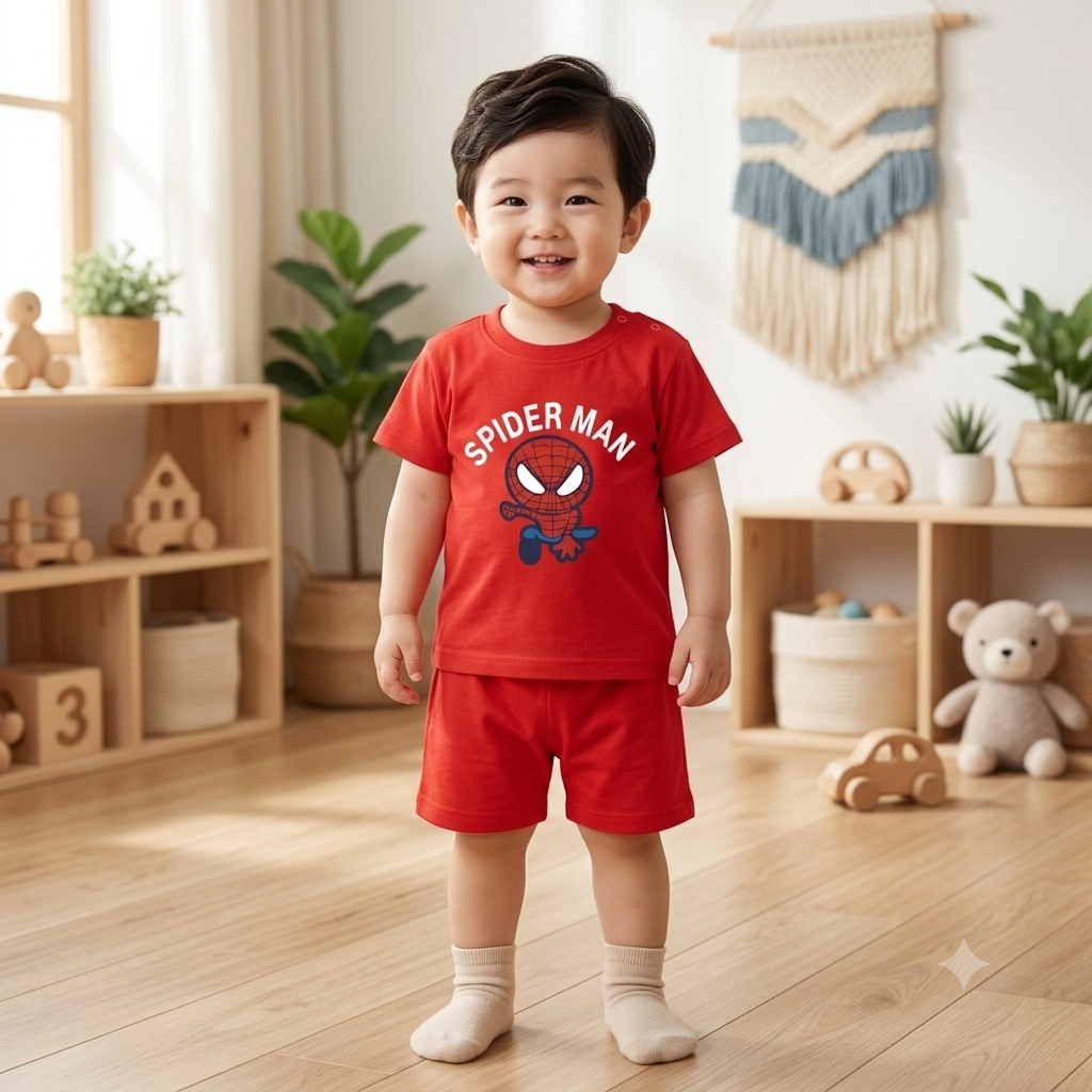 0-30 Months Baby's Premium Quality Fashionable 1 T-shirt and Pant Set