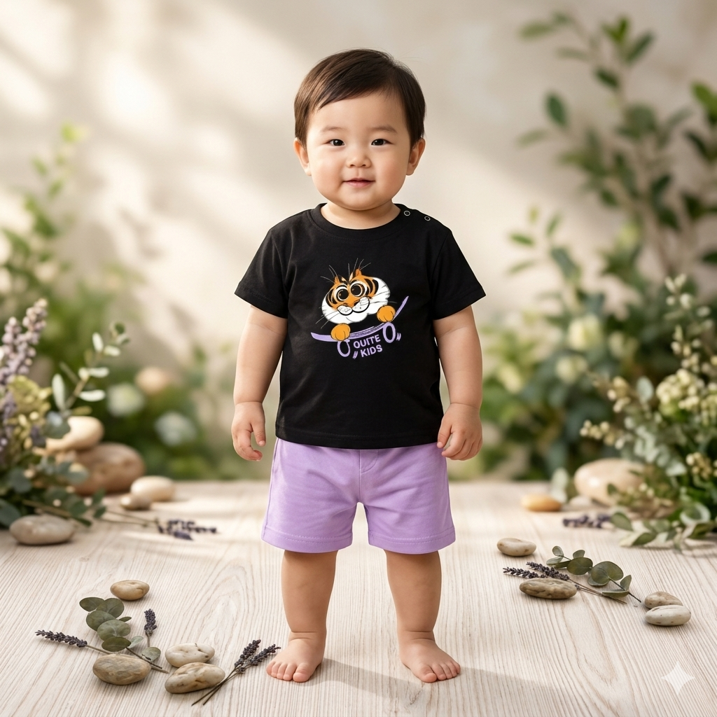 0-30 Months Baby's Premium Quality Fashionable 1 T-shirt and Pant Set